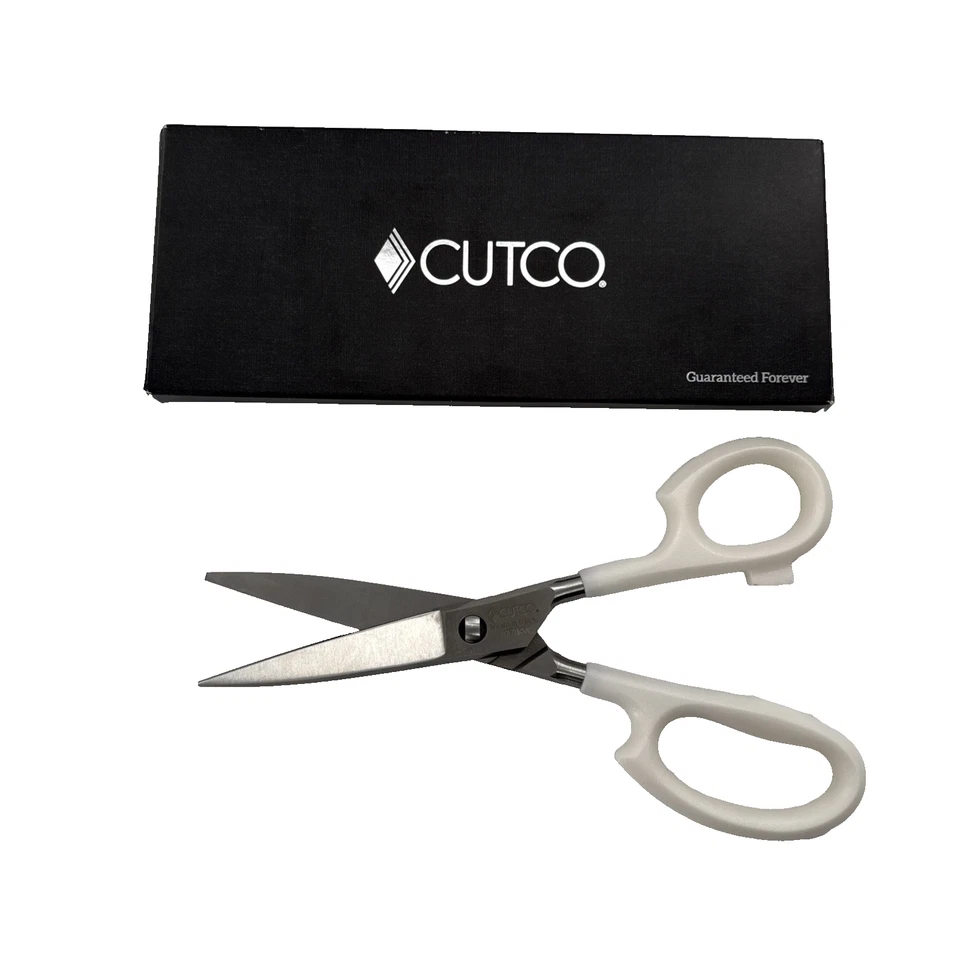 Cutco Schere 77 weiß graviert