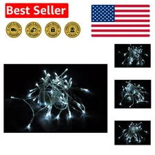 Bluetooth-Controlled 40 LED White Fairy Lights - Perfect for Festivals & Events