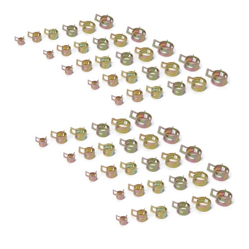 60 in 1 Hose Clamps Air Clips Clamps for Plumbing Automotive Mechanical