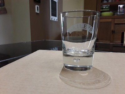 Engraved Baileys Liqueur Glass Etched Whiskey Drinking Tumbler Scotch Vodka