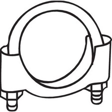 ORIGINAL® Bosal 250-070 Klemmstück, Abgasanlage