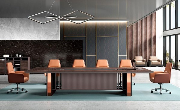 BüRomöBel BüRotisch Arbeitstisch Schreibtisch BüRo Tisch Holz Braun-image
