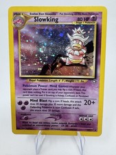 Pokemon Card - Slowking Neo Genesis 14/111 Holo Rare SWIRL 🌀