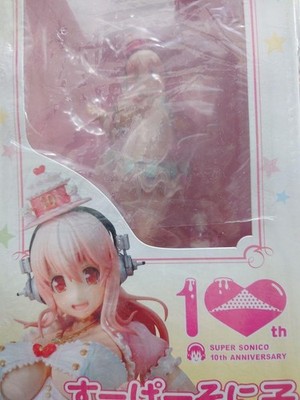 すーぱーそに子　10th　Anniversary　Birthday　Party Super Sonico 10th Anniversary 1/7 Figure Birthday Party ver. | eBay