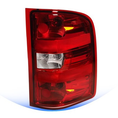 STRECOS Tail Lights Compatible with 2007-2013 Chevy Silverado 1500 2500HD Red 