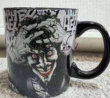 DC comics The Joker Embossed Ceramic Coffee Mug 20 Oz