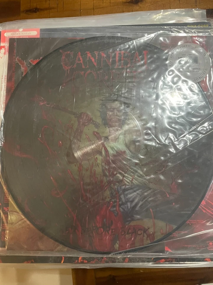CANNIBAL CORPSE - Red Before Black Rare Ltd Picture Disc Import New / Unplayed - Image 2 of 4