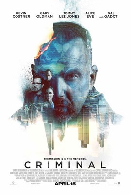 Criminal 2016 5 Filmposter Kunstdruck Vintage-Stil Fan Sammlerzimmer Soundtrack