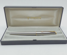 Parker Sonnet Flighter Fountain Pen, GT, Med Steel Nib, France, 1994, Box *MINT*