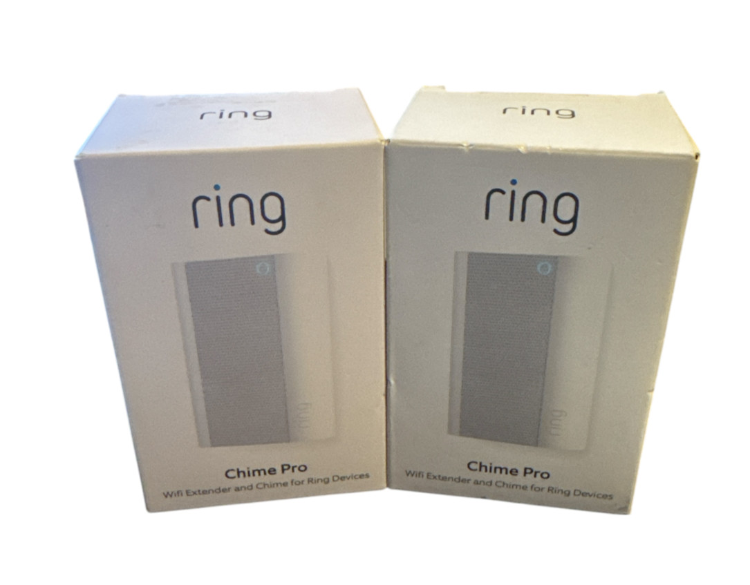 Ring Chime Pro WiFi Extender & Chime for Ring Devices (2-Pack)