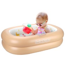 Inflatable Baby Bathtub   Soft, Portable Baby Bath for Infants and Toddlers, ...