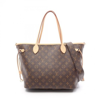 LOUIS VUITTON Neverfull Inside Out Shoulder MM Tote Bag M12096 Monogram Leder