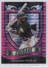 2021 Panini Chronicles Crusade Pink Pulsar Prizm Fernando Tatis Jr #5 sh7