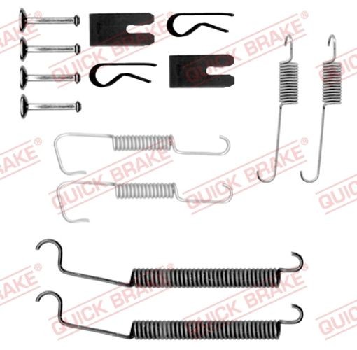 Brake shoe fitting kit 105-0805 QUICK BRAKE for CITROËN PEUGEOT - Image 15