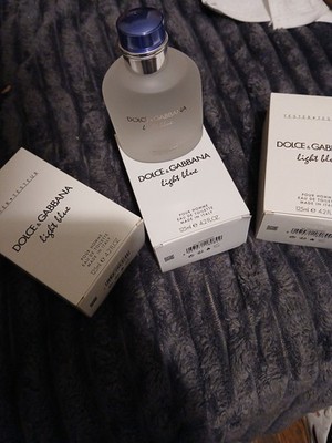 Light Blue by Dolce & Gabbana 4.2 oz EDT Cologne for Men Tester with Cap 125 ml