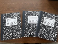 Graph Paper Composition Notebook Lot Of 3