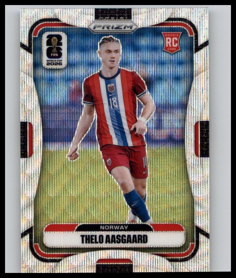 2026 Panini Prizm FIFA World Cup #331 Thelo Aasgaard Wave Prizm