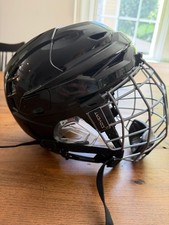 Warrior Covert CF 80 Black Hockey Helmet size...