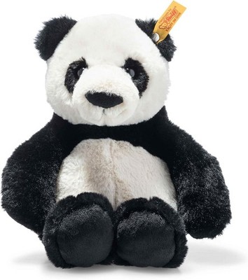 Steiff 075650 Ming Panda 27 weiß/schwarz Soft Steiff Favorit