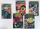 Green Lantern Bronze Lot #48 53 54 56 GL/Green Arrow #114 Vintage DC Key Readers