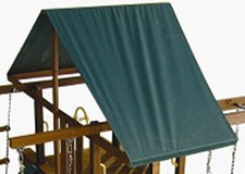 SWING SET STUFF SOLID CUSTOM TARP OVER 59" canopy awning accessory playset 0151