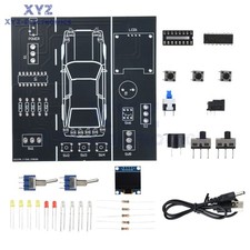 DIY Car Driving Simulation Soldering Practice Kit Electronic Kit Solder Learn