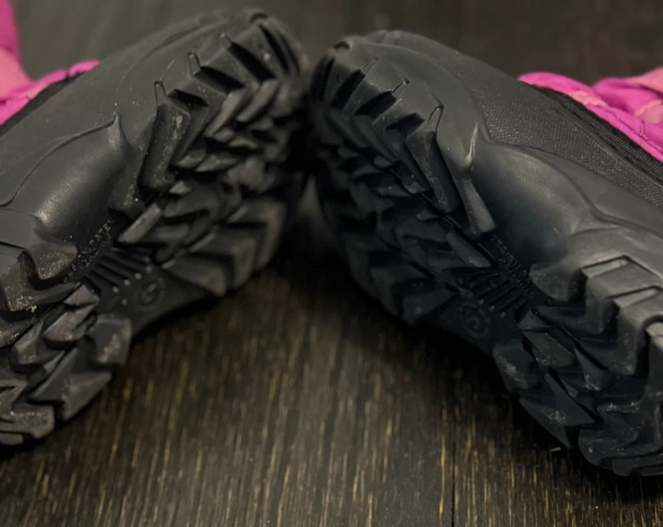 Kamik девочек ребенка ясельного возраста зимние ботинки розовый черный размер 5 - Изображение 4 из 4