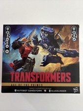 Transformers Age Of The Primes Wreck    N Doom Collection Sandstorm & Slugslinger