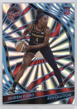 2022 Panini Revolution WNBA Sunburst 14/75 Queen Egbo #97 5w0