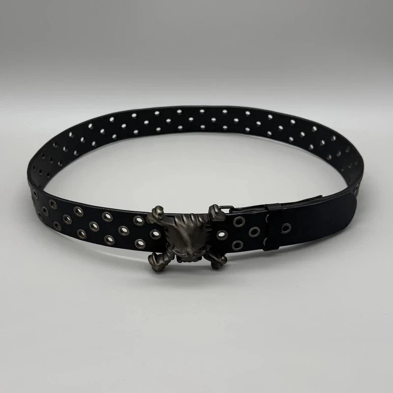 Oakley Leather Skull Belts for Men for sale | eBay