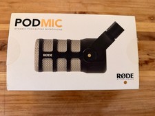 Rode PodMic Dynamic Podcasting Microphone Used