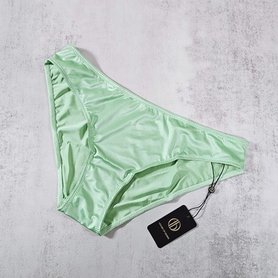 House of Desire Liquid Satin Hipster Panties, Regal Mint Green
