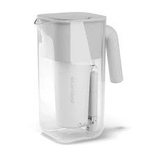 7 Cup Water Filtration Pitcher with 5-Stage Advanced Water Filter Space-saving