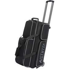 2-3 Ball Bowling Bag with Wheels, Rolling Trolley Bowling Bags