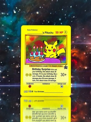 After Skool Hobby Gen 1 - Birthday Pikachu - Pokemon Custom Fan Art Parody 