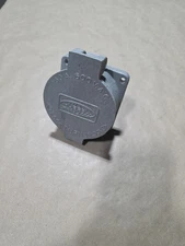 Hubbell HBL26410 "HUBBELLOCK" 60-Amp Receptacle 600Vac 60A 3P 4W