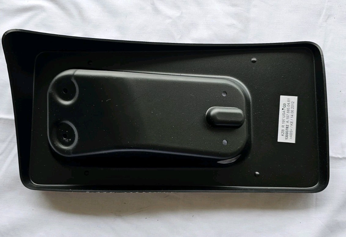 Front License Plate Holder Genuine Mercedes SLS AMG - A1978850481