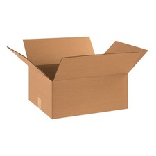 AVIDITI 18 x 14 x 8 Corrugated Cardboard Boxes, Medium 18L x 14W x 8H, Pack of 2