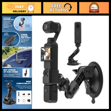 Pocket 3 Suction Cup Mount for Car Windshield Dash Holder Kit - Insta360  GoPro