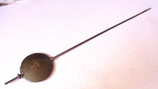 &Auml;lteres gebrauchtes Pendel f&uuml;t Kaminuht Tischuhr etc.. L&auml;nge 35 cm 159 Gramm