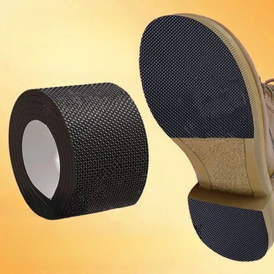 #ad Self Adhesive EVA Shoe Sole Repair Patch Black Rubber Anti Slip Protector Pads $5.99