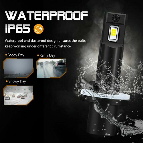 Pair of 880 886 899 LED Fog Driving Light Bulbs Conversion Kit 6000K White 12V - Bild 12 von 12