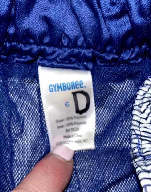 Pantalones Cortos de Natación Gymboree Niños Tienda de Natación Azul y Verde Palmeras Tabla TALLA 6 Foto 3 de 4