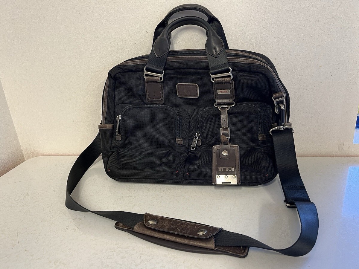 Authentic TUMI Alpha Bravo Black Briefcase | eBay