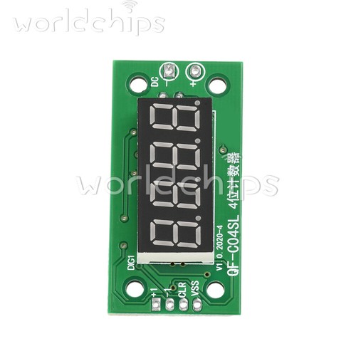 DC4-40V 0-9999 Electronic Digital Counter Module With Power Cut Memory Function - Picture 13 of 17
