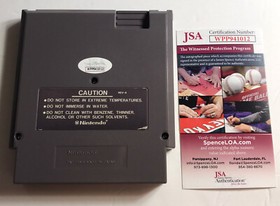 VAL KILMER Signed TOP GUN MAVERICK NES Game Cartridge Autograph JSA COA Cert