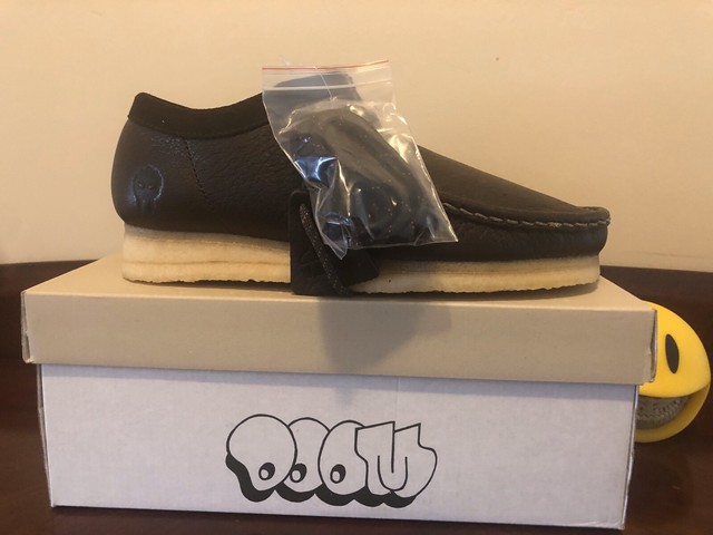 clarks originals x mf doom wallabee boot