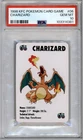 PSA 10 ENGLISH POKEMON KFC CHARIZARD #06 APPLAUSE 1998 351B