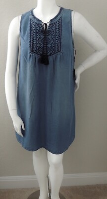 knox rose denim dress