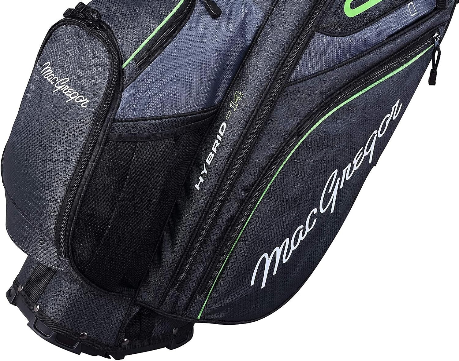 MacGregor Golf MACBAG146 Mactec HYBRID 14 Golf Club Stand Carry Trolley